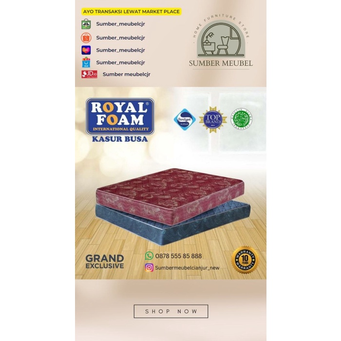 Kasur Busa Royal Grand Exclusive