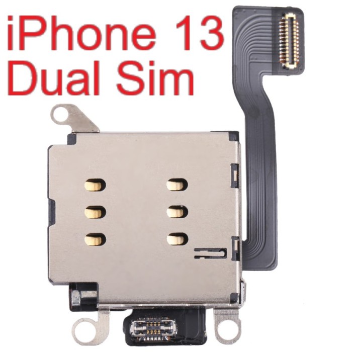 Flexibel Konektor Sim - Connector Sim - iPhone 13 - Dual Sim