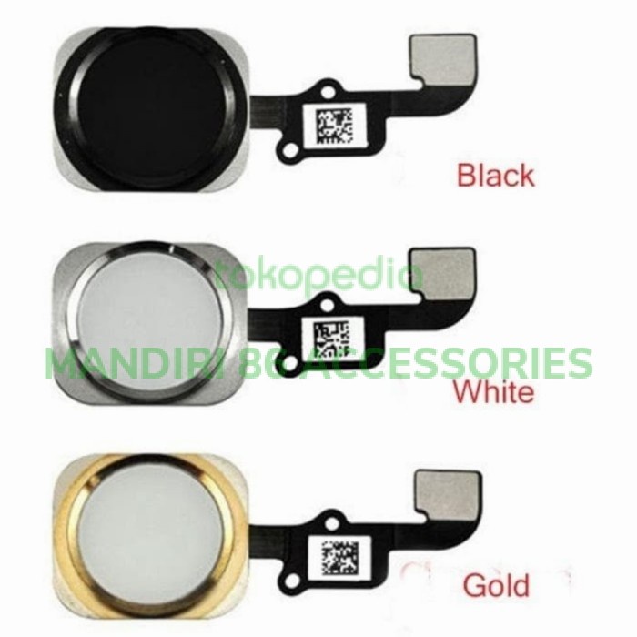 TOMBOL HOME BUTTON FLEXIBLE TOMBOL HOME IPHONE 6 6S 6S+