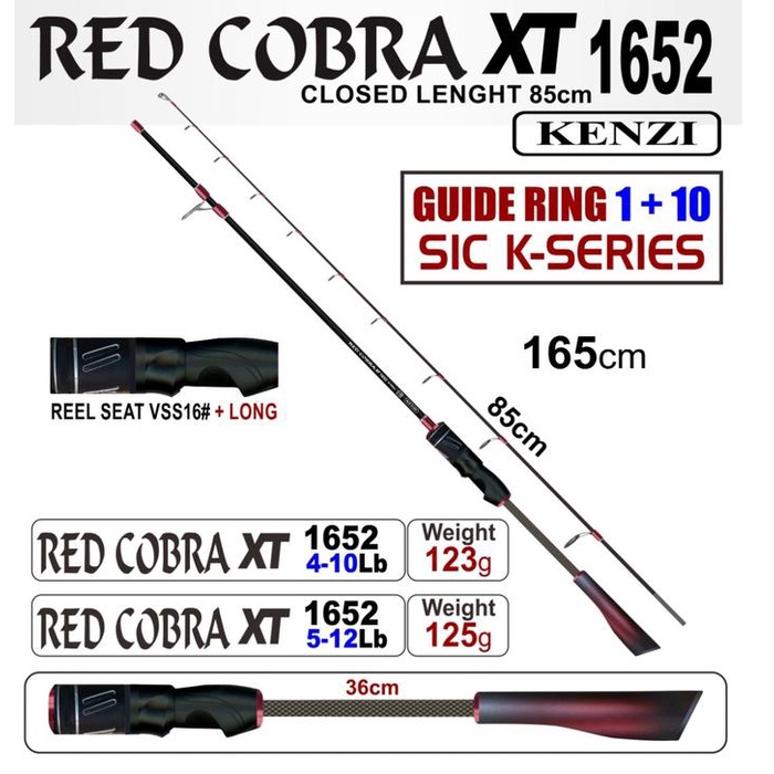 Joran Kenzi Red Cobra Xt 165 Promo