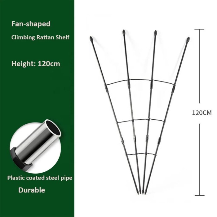 Cagak Ajir Hiasan Tanaman Rambat Tomat Sandaran Penyangga 120cm Plant Support Tower Stand For Flower
