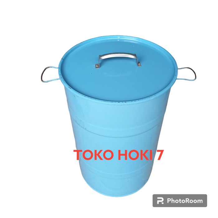 PREMIUM Drum Sampah/Tong Sampah/Kaleng/Tong Besi/Tempat Sampah Kap.60Ltr Murah