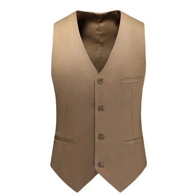 Keren Vest Pria Formal Dalaman Jas