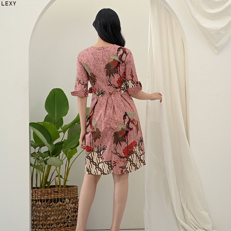 Dress Batik Wanita Terusan Wanita / Batik Wanita / Dress Batik / Dress Batik Modern / Lexy Dress /