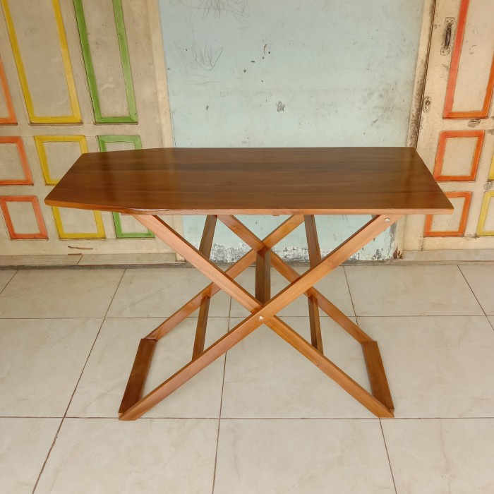 PREMIUM meja setrika kayu jati