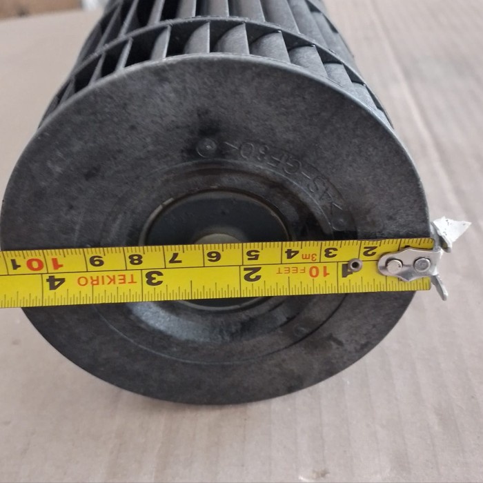 Cross Fan Blower Indoor AC Sharp Inverter 1/2 3/4 1 PK AH-XP5NSY Diameter 11 x 69 cm 110 x 690 mm