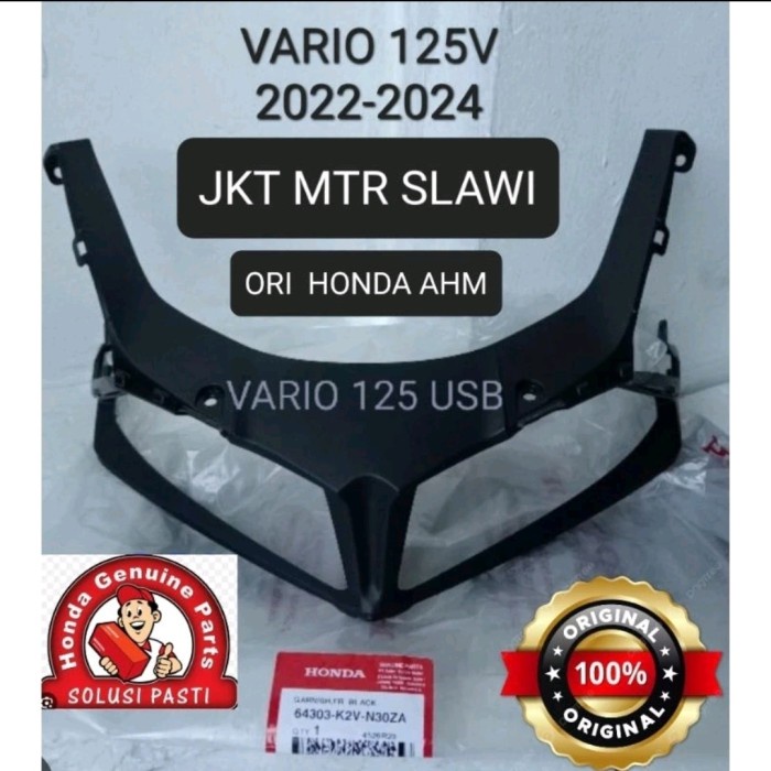 64303 K2V N30ZA garnish fr garnish lampu depan vario 125 led new 2022-
