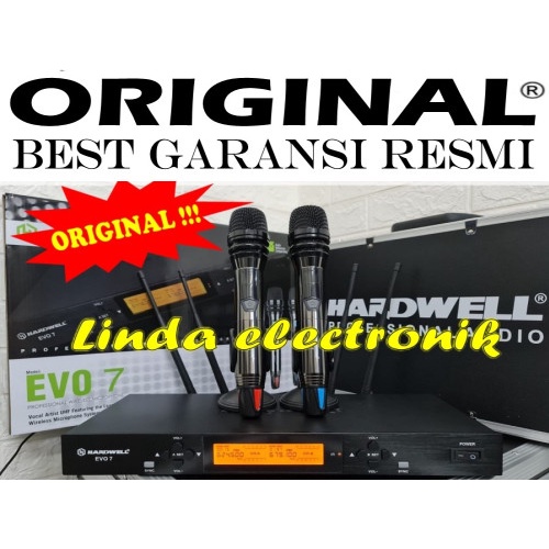 mic wireless hardwell evo 7 HARDWELL EVO 7 handheld original