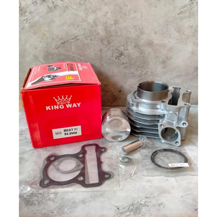 BLOK SEHER 54.5 MM BORE UP BEAT FI SCOOPY FI SPACY FI STARTER KASAR KZL