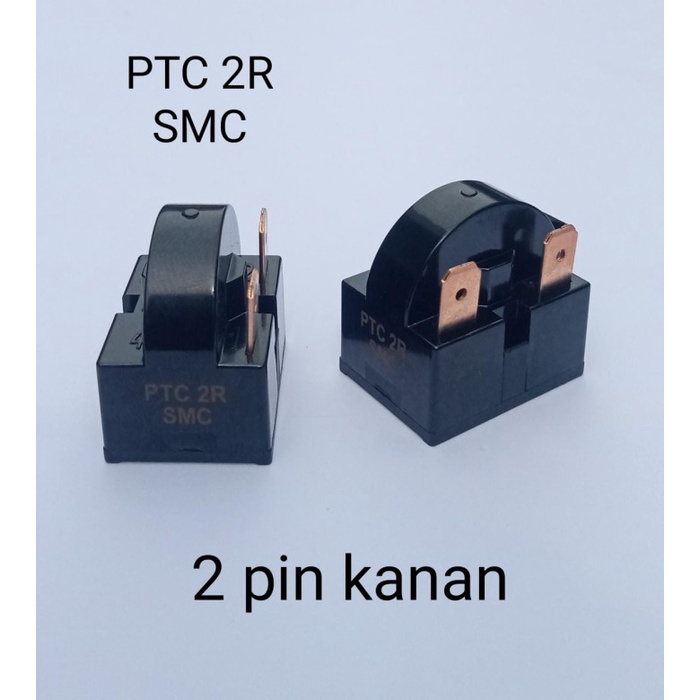 Relay PTC Kompressor Kulkas Freezer Showcase 2 Pin Kanan