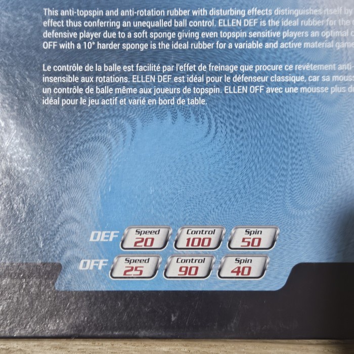 Tibhar Ellen Defensive karet pingpong