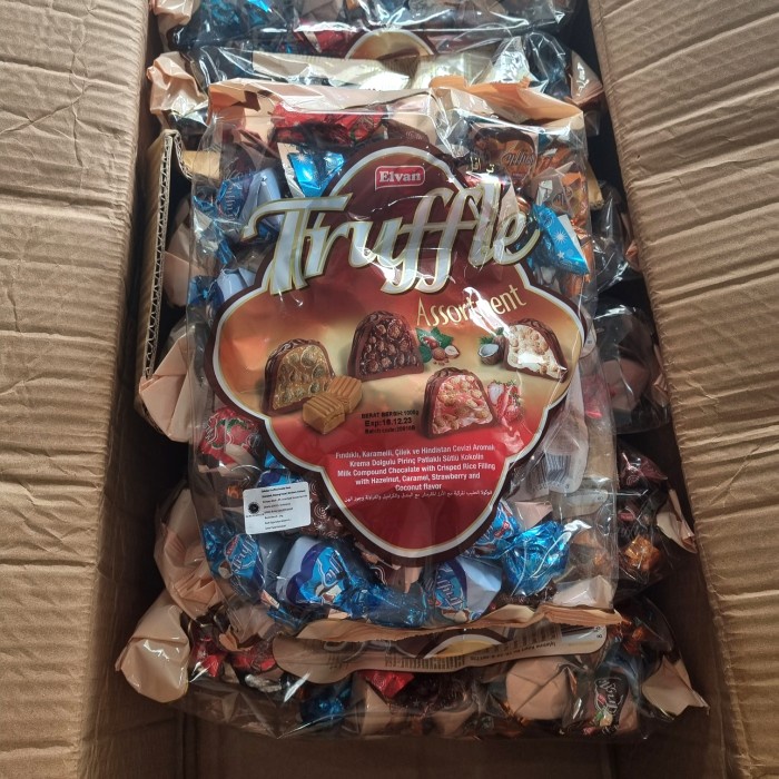 

Wdo - Coklat Turki Arab Elvan Truffle Mix 1 Kg Oleh Oleh Haji Umroh 1000Gr