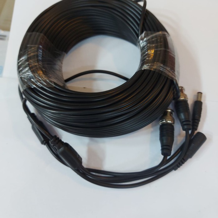 TERLARIS Kabel cctv jadi 50meter siap pakai/cabel jadi cctv 50meter
