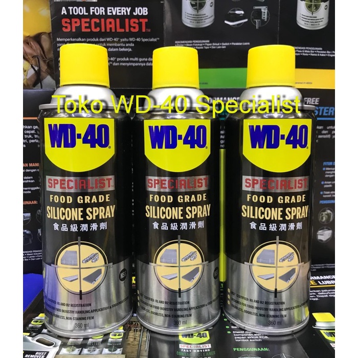HARGA DISC - WD40 Food Grade Silicone Spray/WD 40 Food Grade Silicone Spray