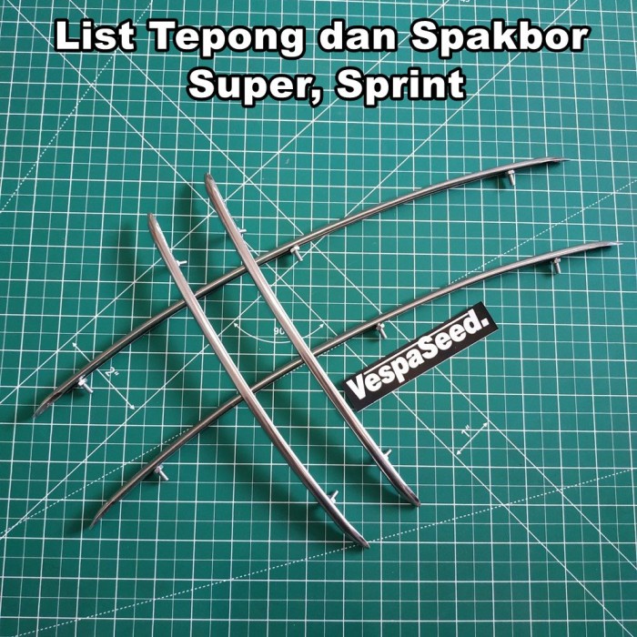 LIST TEPONG SPAKBOR VESPA SUPER SPRINT