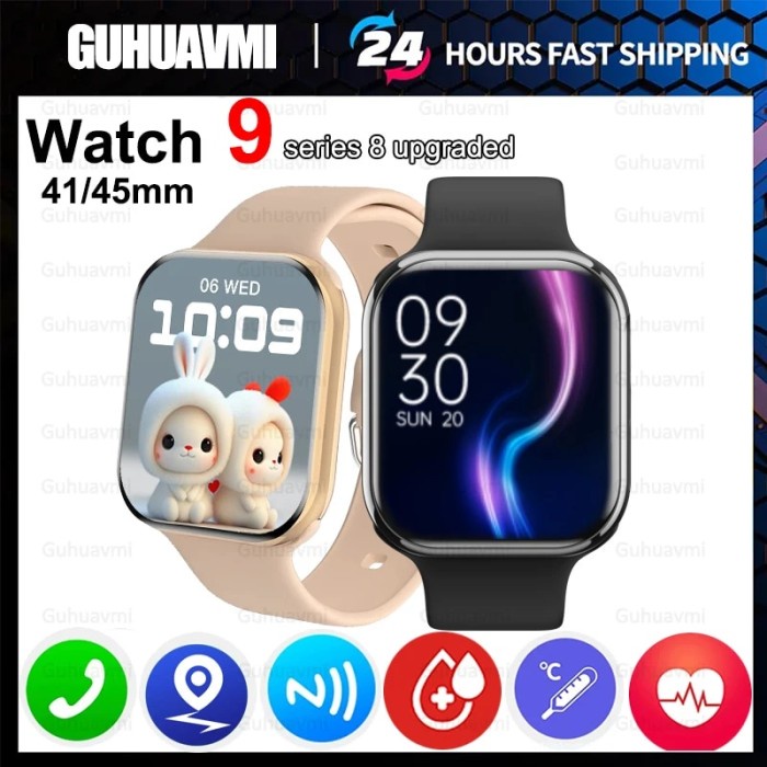 New For Watch 9 Smart Watch Women Ultra Series 9 NFC Smartwatch Men