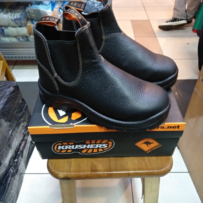 Menarik Sepatu Safety Krusher Nevada Black