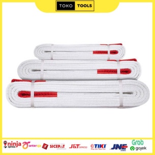 Populer Webing Sling Belt 10 Ton X 5 Meter - Tali Sabuk 10T X 5M