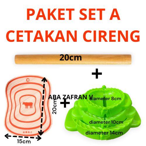 [Masih] Cetakan Cireng Isi Cetakan Pastel 1 Set 3 Ukuran Kecil Sedang Jumbo Multifungsi Serbaguna