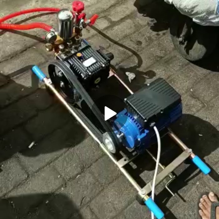 HARGA DISC - MESIN DOORSMEER CUCI MOBIL MOTOR LISTRIK COMPLETE DINAMO + SELANG