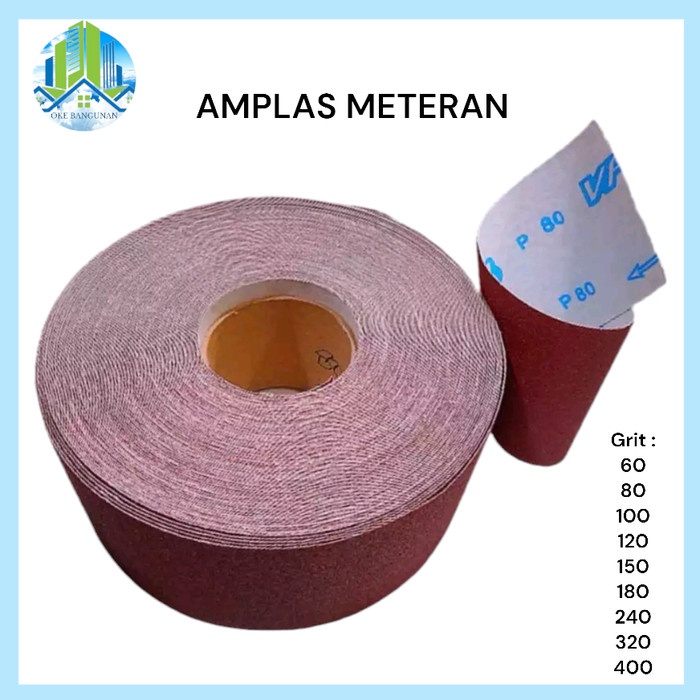 HOT SALE amplas roll meteran / amplas rol per meter kasar halus /amplas 60 80 100 120 150 180 240