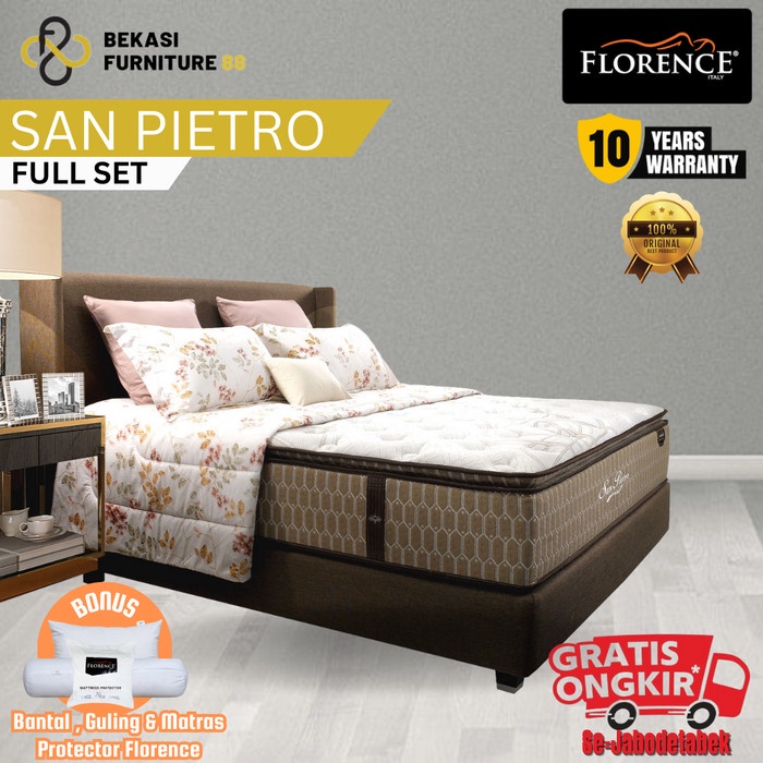 Florence Springbed ( San Pietro ) Full Set Springbed