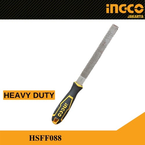 PREMIUM KIKIR HD PLAT 8" / FLAT STEEL / KIKIR BESI INGCO HSFF088
