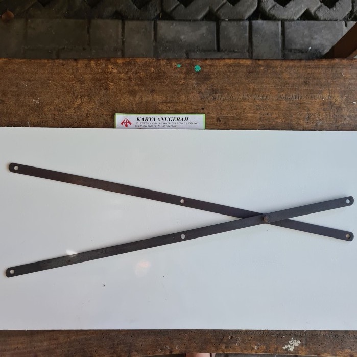 PREMIUM plat strip/ jari-jari / silangan folding gate 59x59