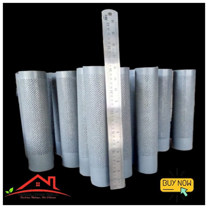 PREMIUM PIPA PARALON 2 INCH PEMBUANGAN AIR DRAINASE FILTER KOLAM IKAN TERPAL