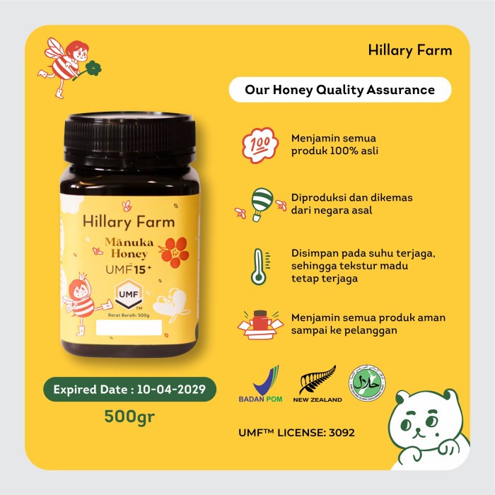 

Madu Manuka UMF 15+ Manuka Honey