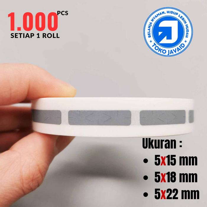 

Javaid Label Gosok Voucher Stiker Gosok Penutup Voucher Sticker Undian Roll 1000Pcs 5Mm