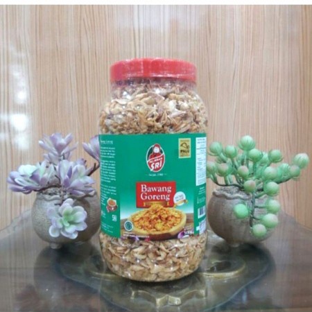 

BARANG TERLARIS Bawang Goreng 500gr Hj. Mbok Sri Oleh-Oleh Khas Palu