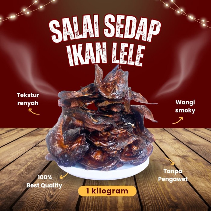 

BARANG TERLARIS ikan lele asap per kilogram