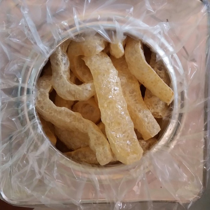 

BARANG TERLARIS Kerupuk rambak kerbau Kudus Super kemasan Blek