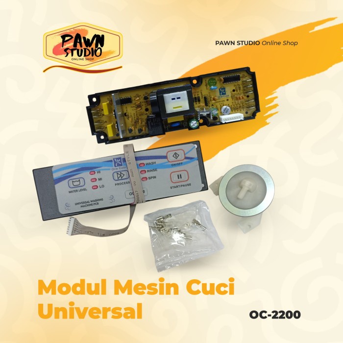 Modul PCB Mesin Cuci Universal OC 2200 / Modul Mesin Cuci OC - 2200 / Modul Mesin Cuci Universal