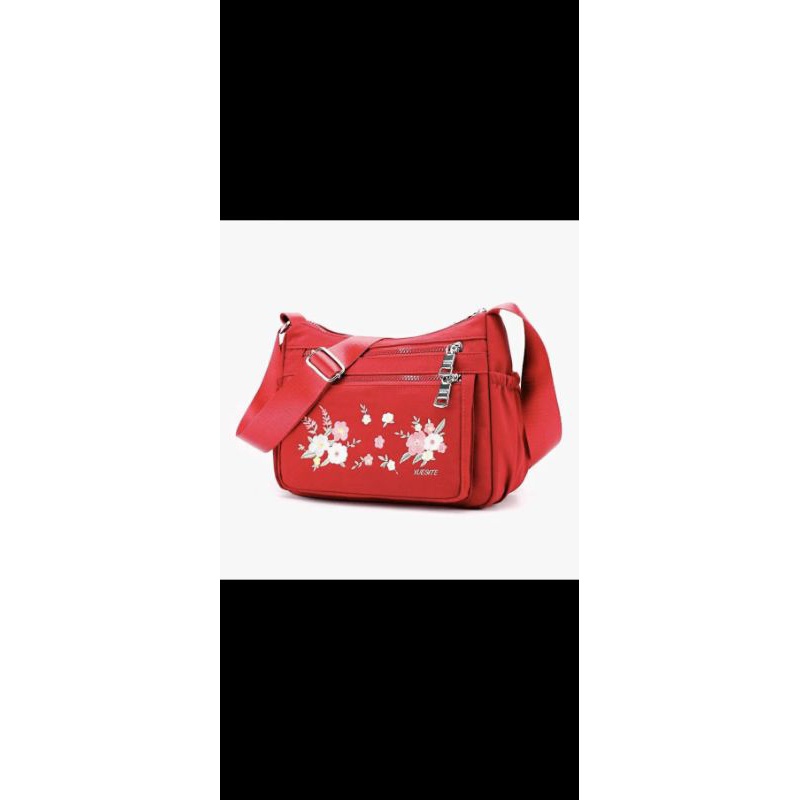 BEST SELLER TAS SELEMPANG WANITA MODEL BUNGA CHIBAO