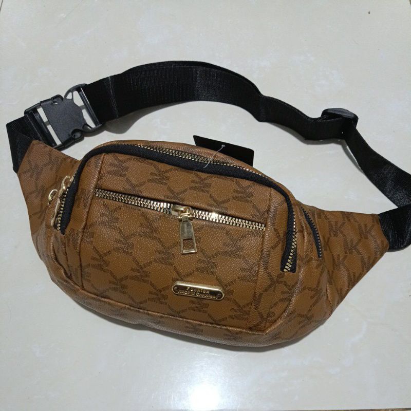 FREE ONGKIR WAISTBAG WANITA JINGPIN CREATIONS NK 360 TAS SELEMPANG MODEL COACH IMPORT