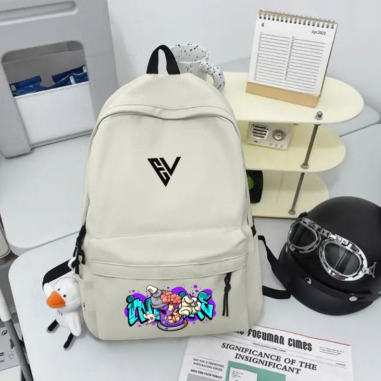 FREE ONGKIR EV.ID BACKPACK SEKOLAH KEREN TAS RANSEL PRIA WANITA HANGOUT [BS.701]