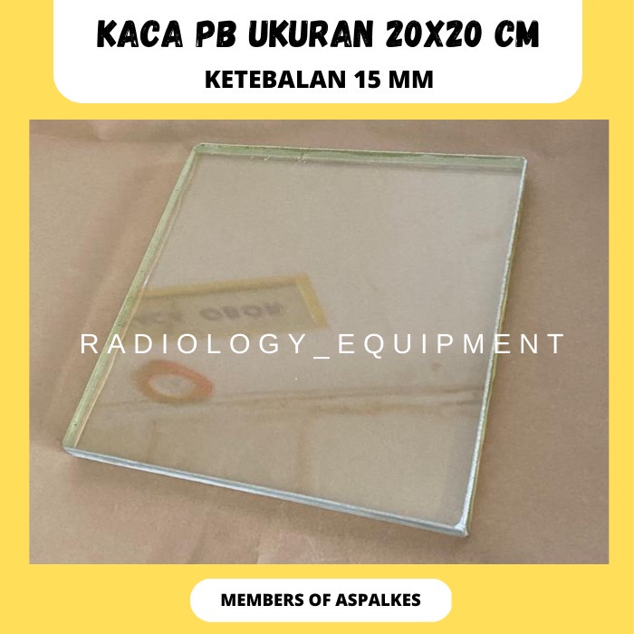 Kaca Pb 20x20/Kaca Timbal/Kaca Pb