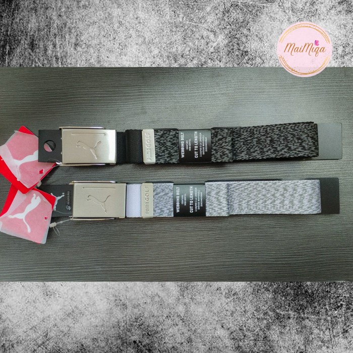 Puma Golf 2019 Men'S Reversible Web Belt, Ikat Pinggang, Pembuka Botol