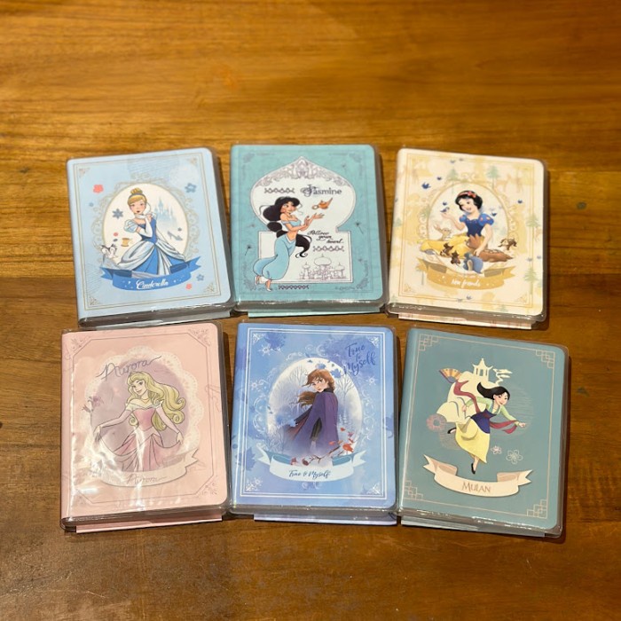 

Schedule Book Buku Catatan Notepad Disney Princess Aurora Mulan Jasmin