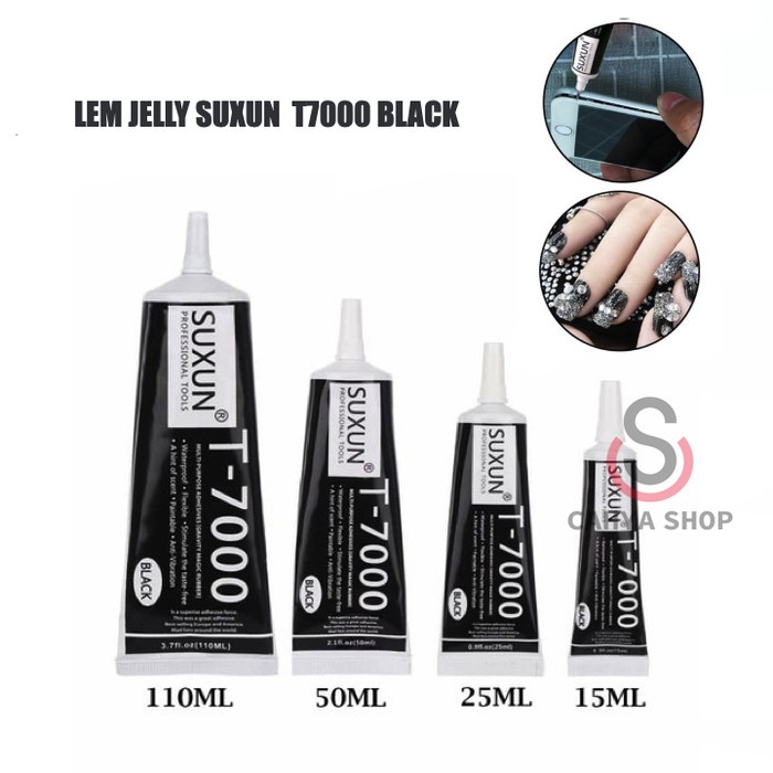 

Lem Jelly SUXUN T7000 BLACK 15ml 25ml 50ml 110ml Lem Touchscreen