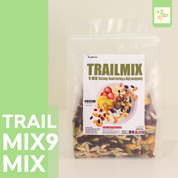 

Trail Mix 1Kg - Almond, Cranberry, Pumpkin Seed, Cashew, Raisin