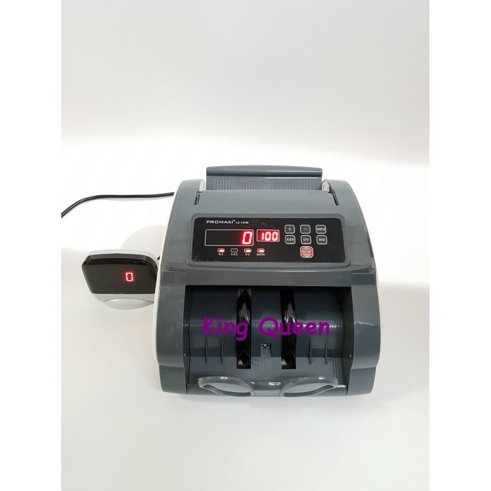 

Terlaris Mesin Penghitung Uang Promaxi LD10VM Money Counter Promaxi LD-10VM SALE