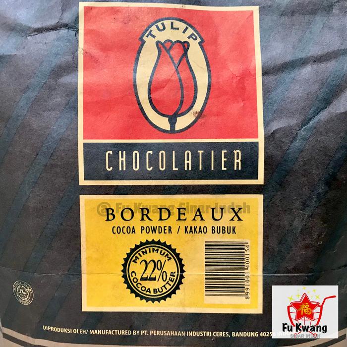 

Ready Stok" Tulip Bordeaux Pure Cocoa Powder Cokelat Coklat Bubuk