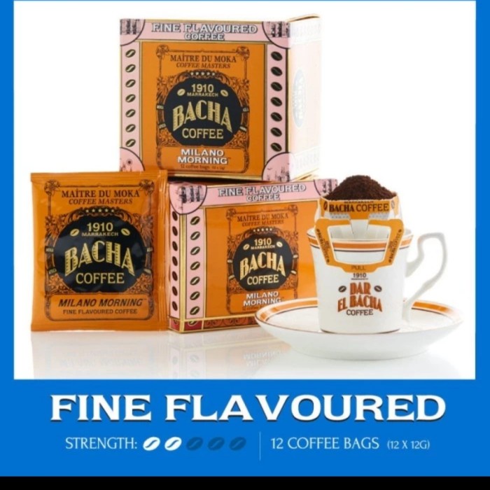 

Bacha Coffee Milano Morning Fine Flavoured 12 bags