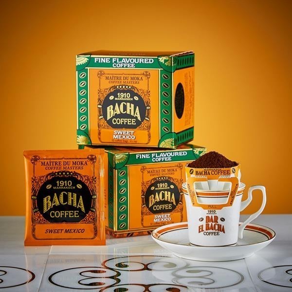 

Bacha Coffee 1910 Marrakech Sweet Mexico Fine Flavoured Sachet / Box