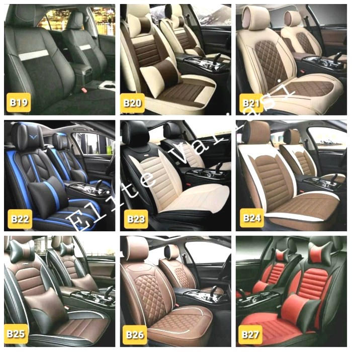 Sarung Jok Mobil MBTECH xpander terios rush innova avanza veloz ertiga