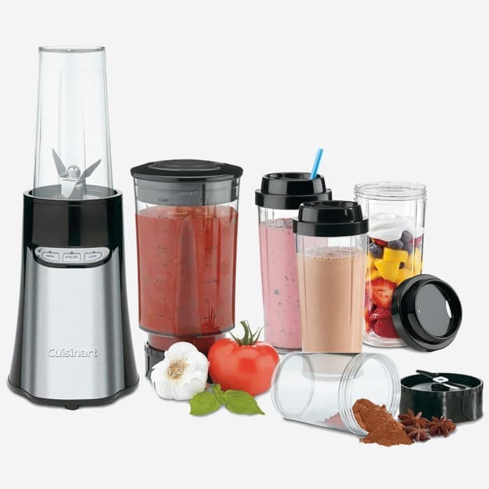 Cuisinart Compact Portable Blender Chopper Smoothies CPB-300HK