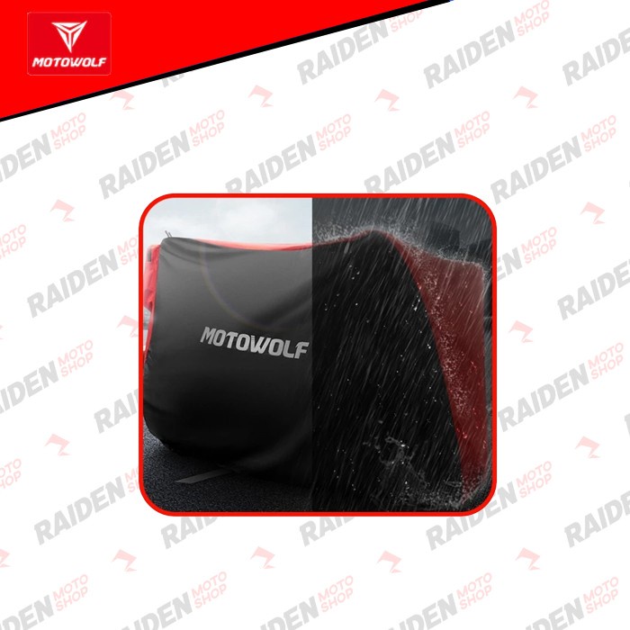 

Motowolf Cover Selimut Sarung Motor Preum Anti Air Dustof Big Size MDL0803